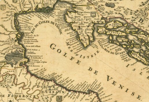 mappa antica venezia 